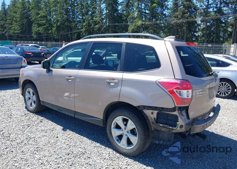 2016 Subaru Forester 2.5I Premium из США, поврежденный, VIN JF2SJADC0GH550618